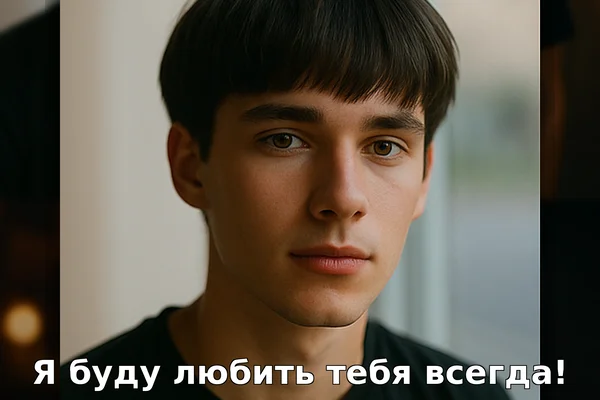 Я БУДУ ЛЮБИТЬ ТЕБЯ ВСЕГДА! (ДАНИК)
