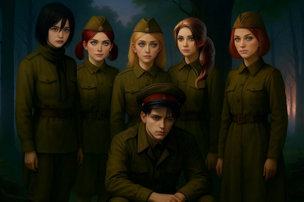 А девки здесь громкие