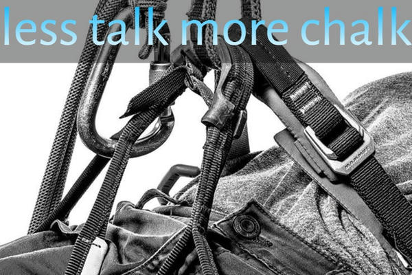 Less talk more chalk