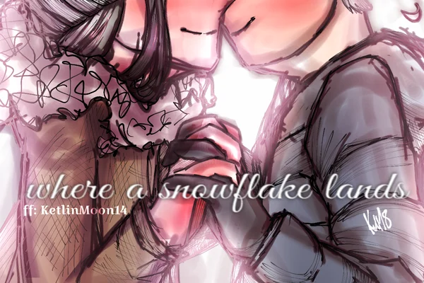 where a snowflake lands