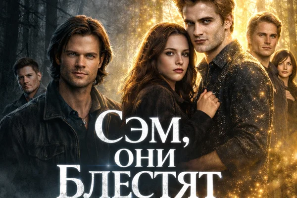 Сэм. Они блестят