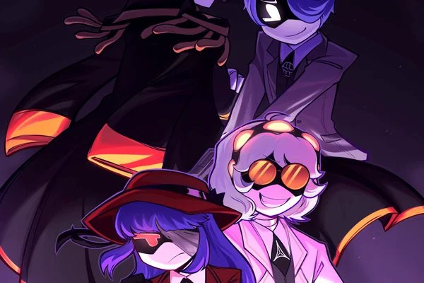 Bright times, dark story. Murder drones AU