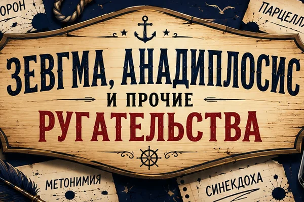 Зевгма, анадиплосис и прочие ругательства