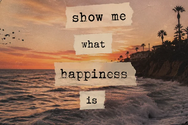 Show me what happiness is / минсоны