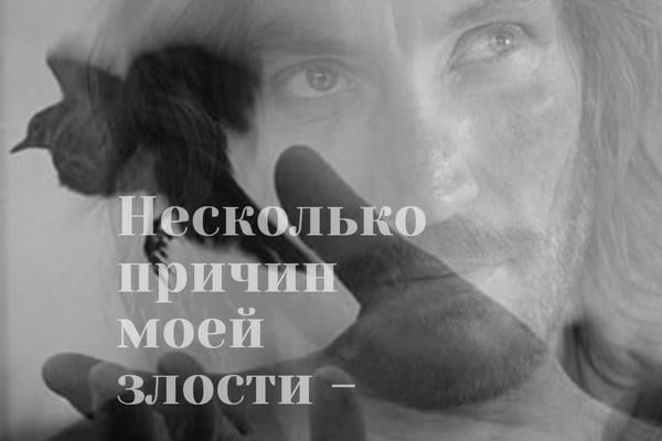 Несколько причин моей злости