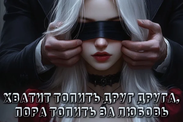 Хватит топить друг друга, пора топить за любовь.