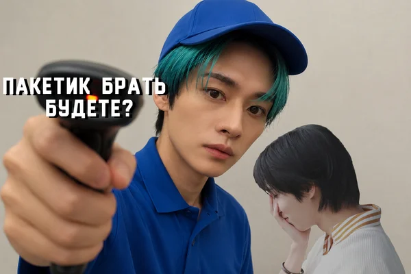 пакетик брать будете?