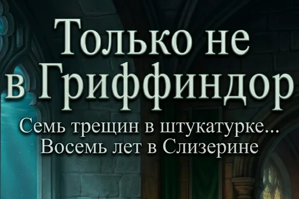 Только не в Гриффиндор: Семь трещин в штукатурке и восемь лет в Слизерине