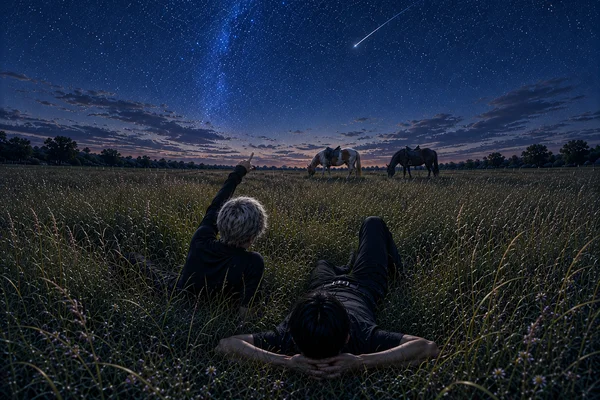 В сиянии звезд