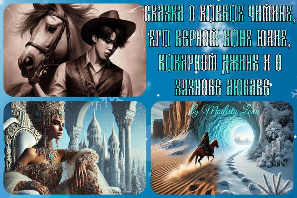 Сказка о ковбое Чимине, его верном коне Юлии, коварном джине и о зазнобе Любаве