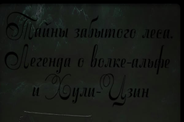 Тайны забытого леса. Легенда о волке-альфе и Хули-Цзин