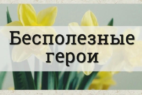 Бесполезные герои
