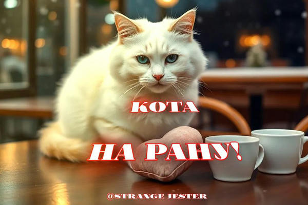 Кота на рану!