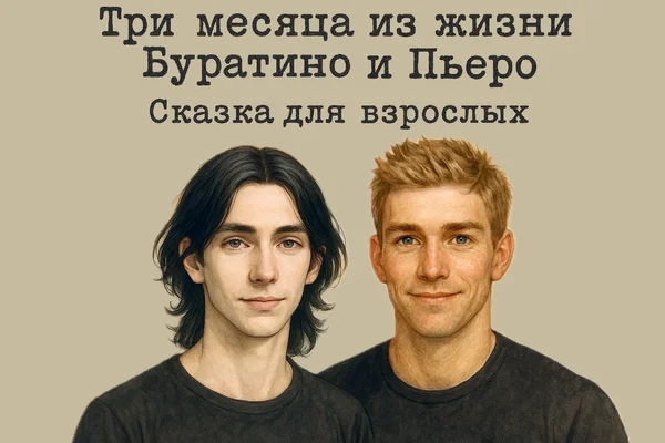 Три месяца из жизни Буратино и Пьеро. Сказка для взрослых