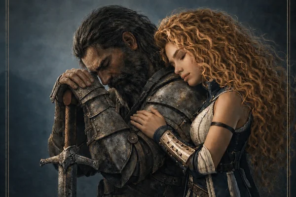 «My lady...»