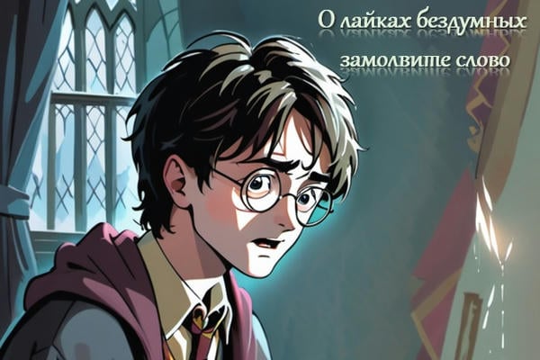 О лайках бездумных замолвите слово