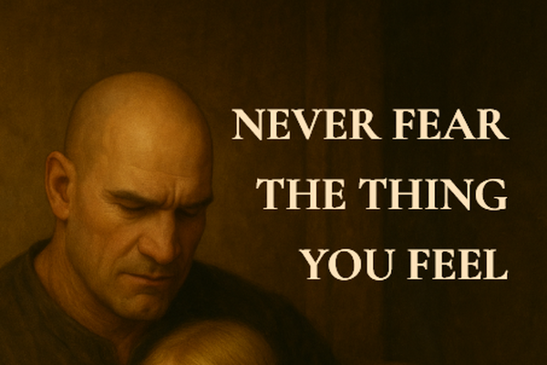 never fear the thing you feel