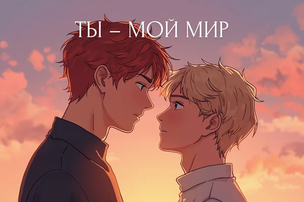 Ты – мой мир.