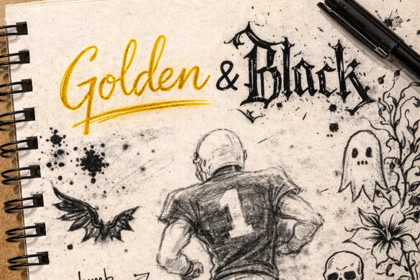Golden & Black