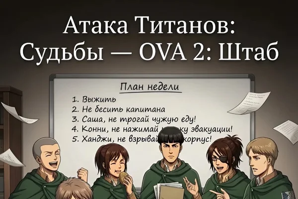 Атака Титанов: Судьбы — OVA 2: Штаб