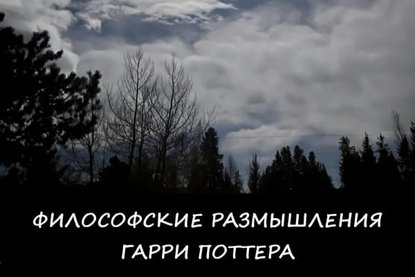 Философские размышления Гарри Поттера