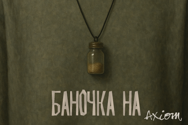 Баночка на резиновом шнурке