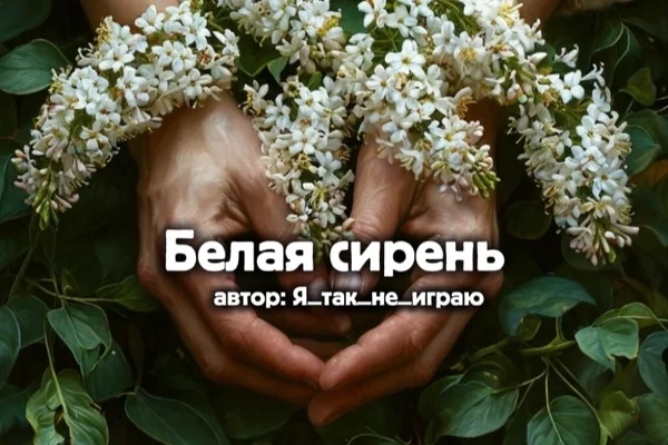 Белая сирень