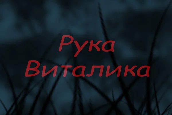 Рука Виталика