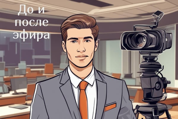 До и после эфира