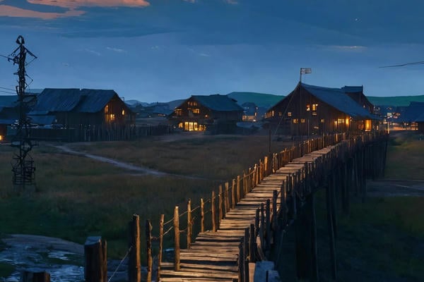 Деревенский роман