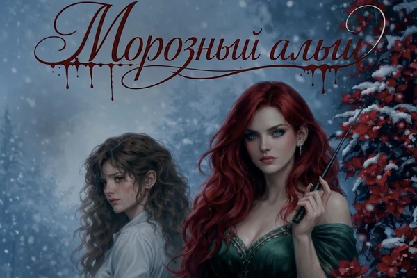 Морозный алый