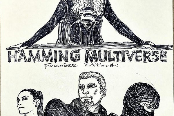 Founder Effect: Hamming Multiverse