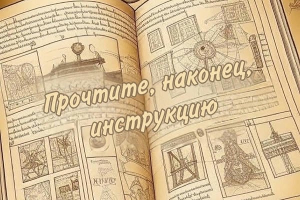 Прочтите, наконец, инструкцию