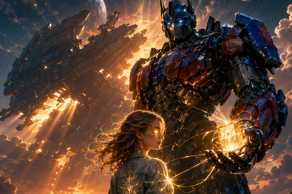 One spark for two worlds...