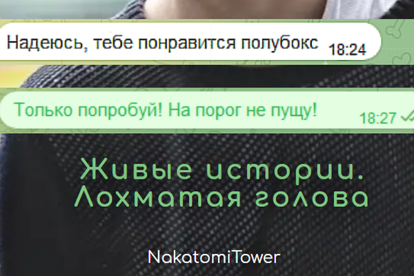 Лохматая голова