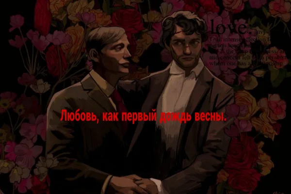 Любовь, как первый дождь весны.