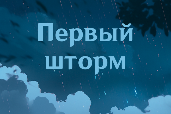 Первый шторм