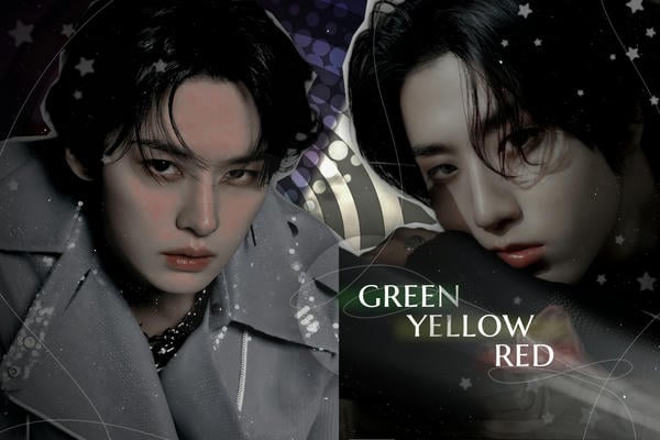 green yellow red