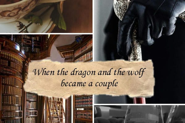 When the dragon and the wolf became a couple