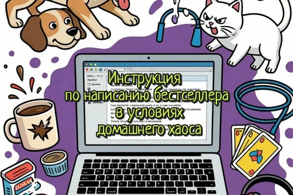 Инструкция по написанию бестселлера в условиях домашнего хаоса