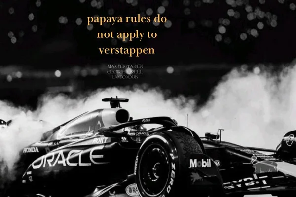 правила папайи не распространяются на ферстапенна / papaya rules do not apply to Verstappen