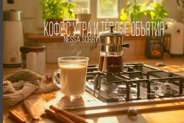 Кофе с утра и тёплые объятия