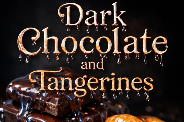Dark chocolate and tangerines