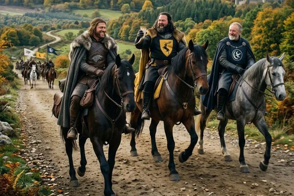 Нед Старк идёт через Вестерос (Ned Stark Adopts His Way Through Westeros)