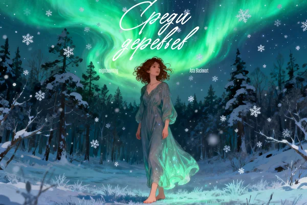 Среди деревьев