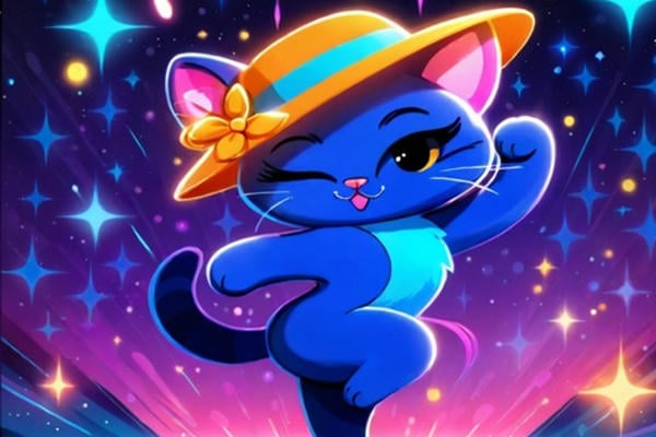 Голубая Кошка