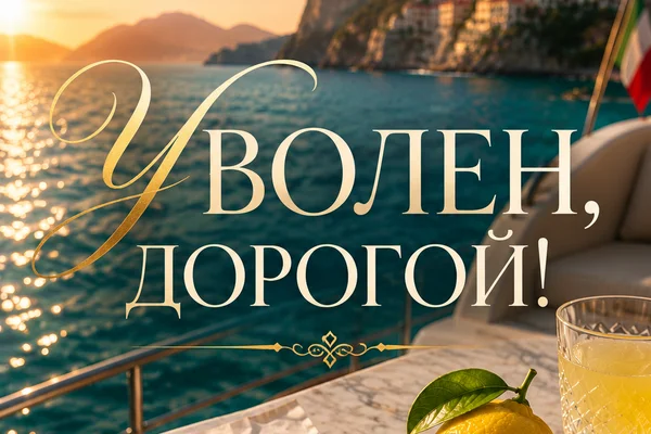 Уволен, дорогой!