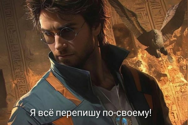 Я всё перепишу по-своему!