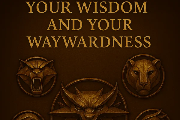 your wisdom and your waywardness