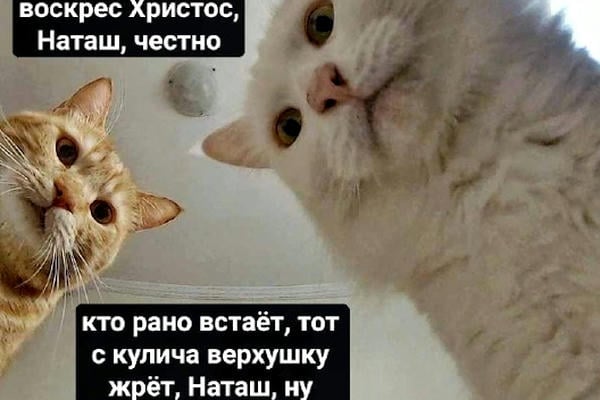 Как Митька атеист Пасху полюбил.